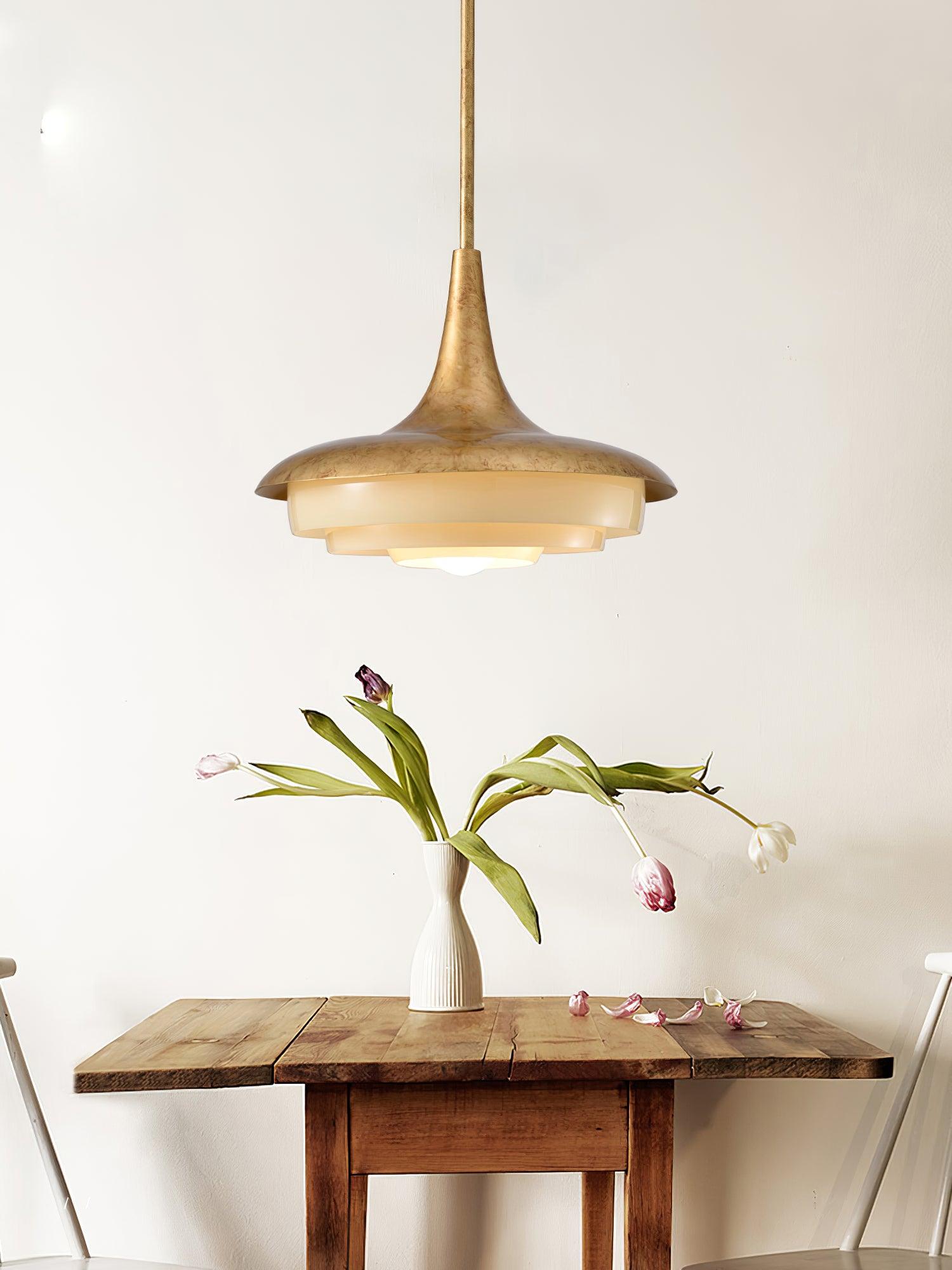 Vioce Suspension en Verre Mid-Century Moderne - Neutralighting