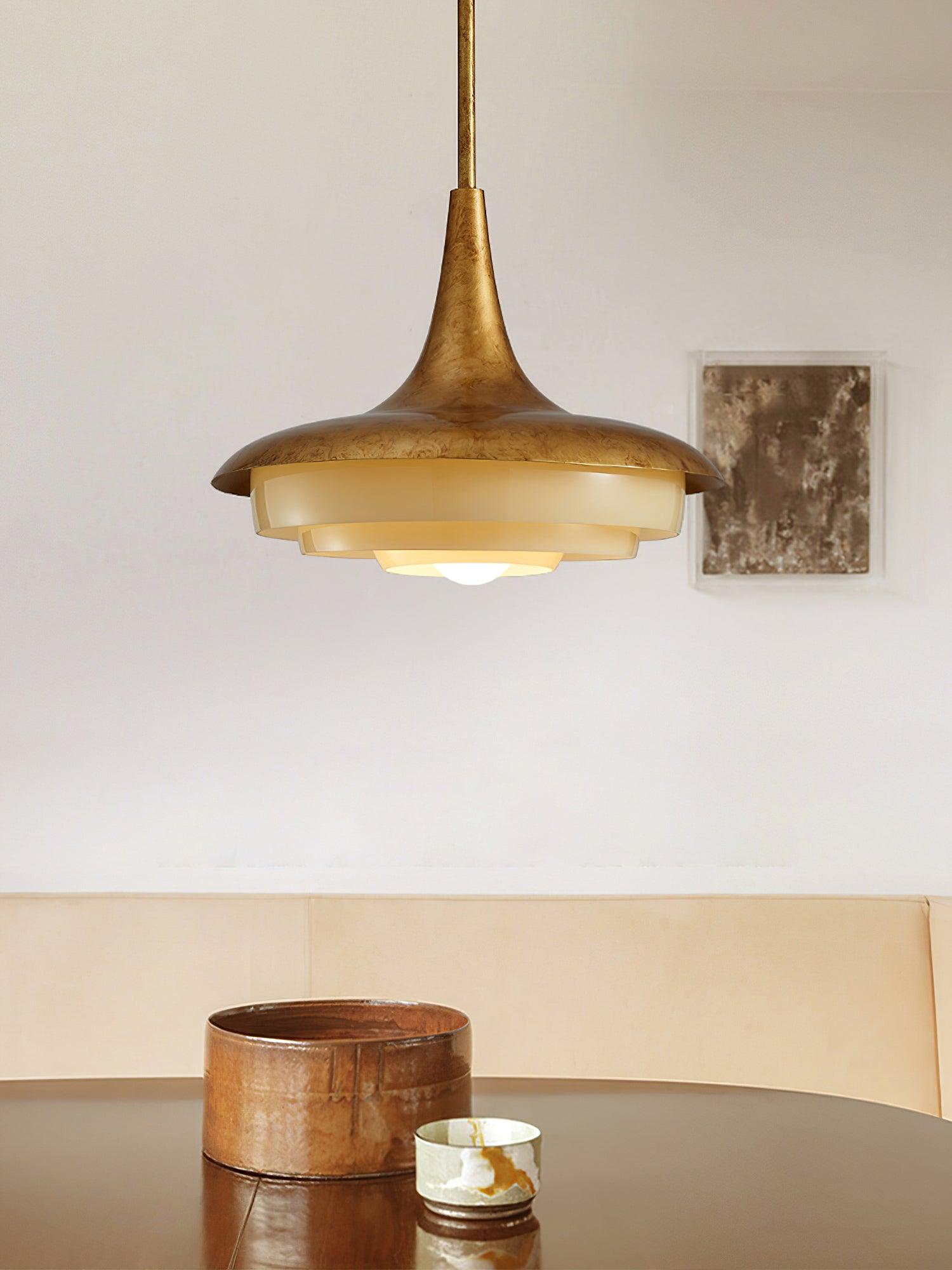 Vioce Suspension en Verre Mid-Century Moderne - Neutralighting