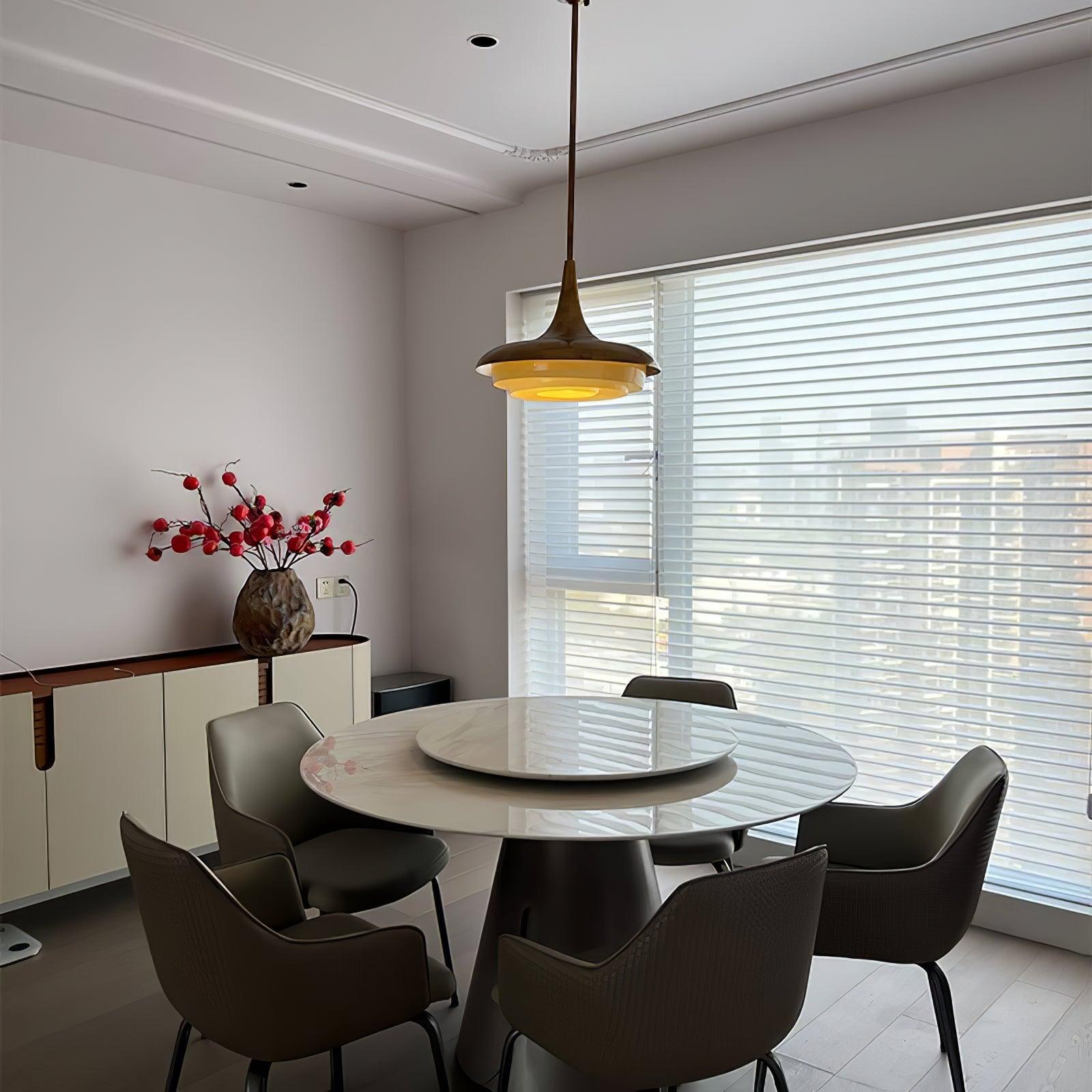 Vioce Suspension en Verre Mid-Century Moderne - Neutralighting