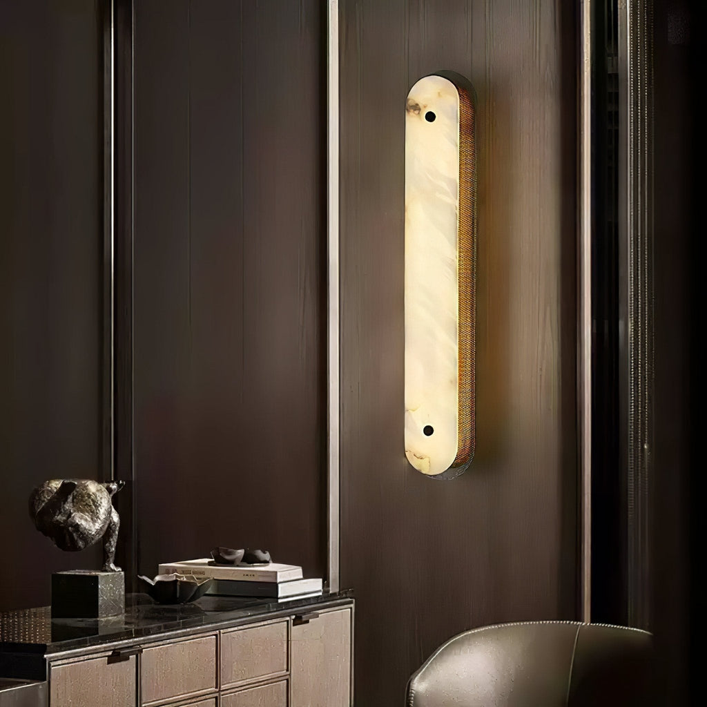 Erthee Applique Murale Linéaire en Albâtre Élégante - Neutralighting