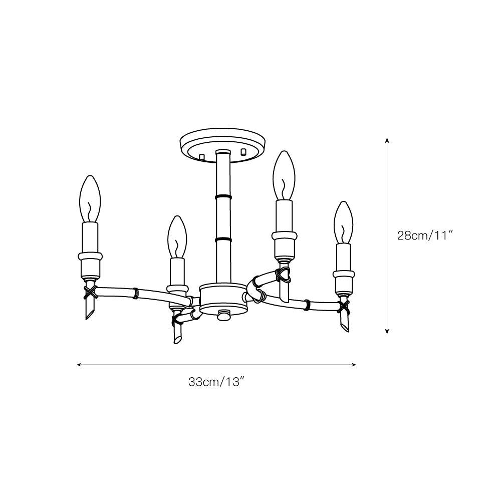 Jetset Chandelier en Laiton et Métal de Luxe Style Vintage-Industriel - Neutralighting