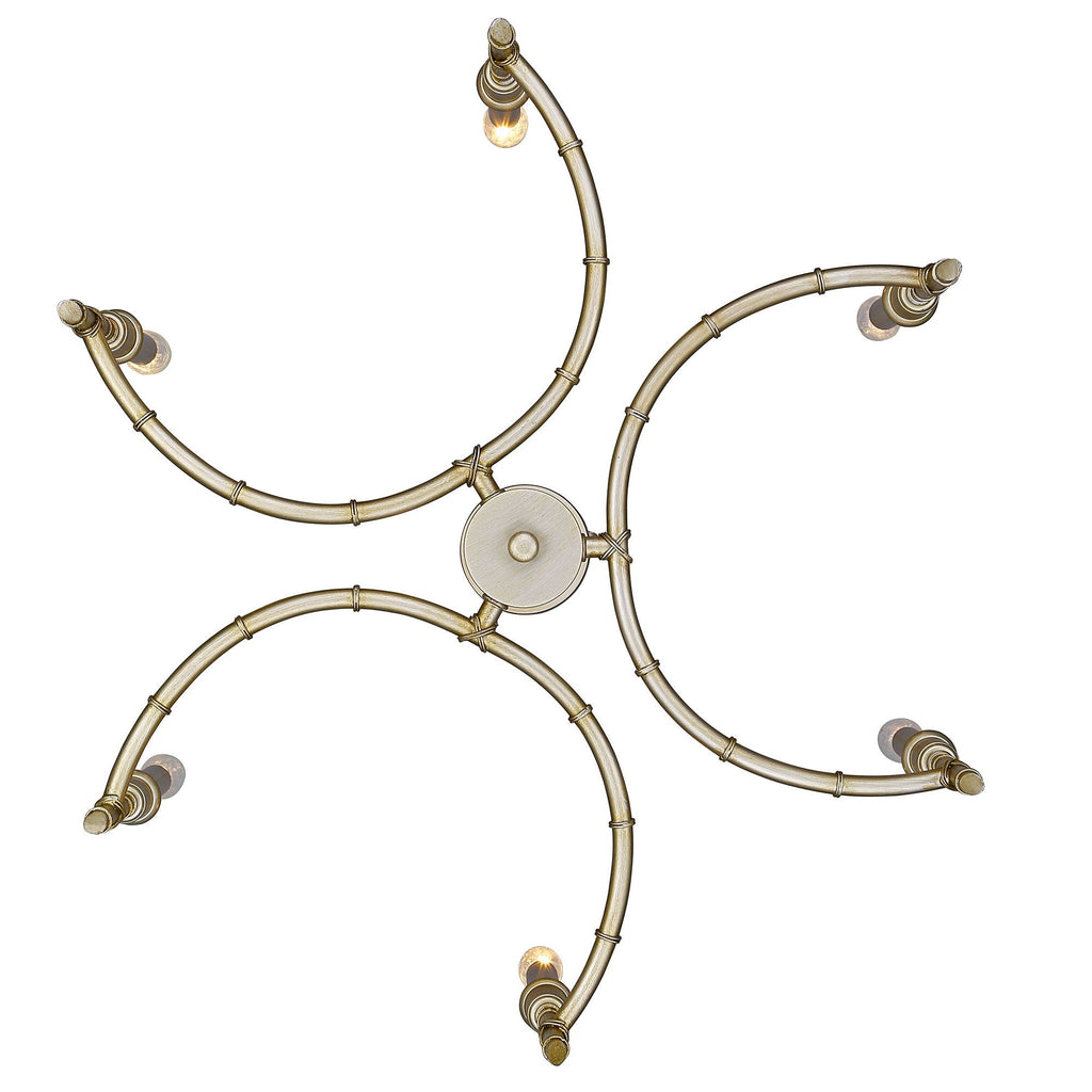 Jetset Chandelier en Laiton et Métal de Luxe Style Vintage-Industriel - Neutralighting