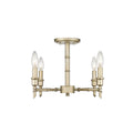 Jetset Chandelier en Laiton et Métal de Luxe Style Vintage-Industriel - Neutralighting