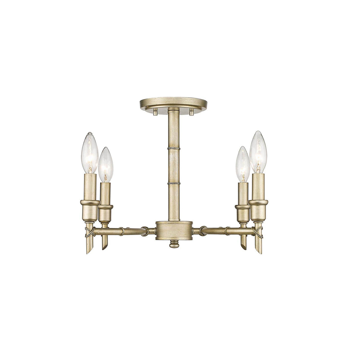 Jetset Chandelier en Laiton et Métal de Luxe Style Vintage-Industriel - Neutralighting
