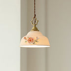 Camellia Lampe Pendante Porcelaine Fleur Romantique - Neutralighting