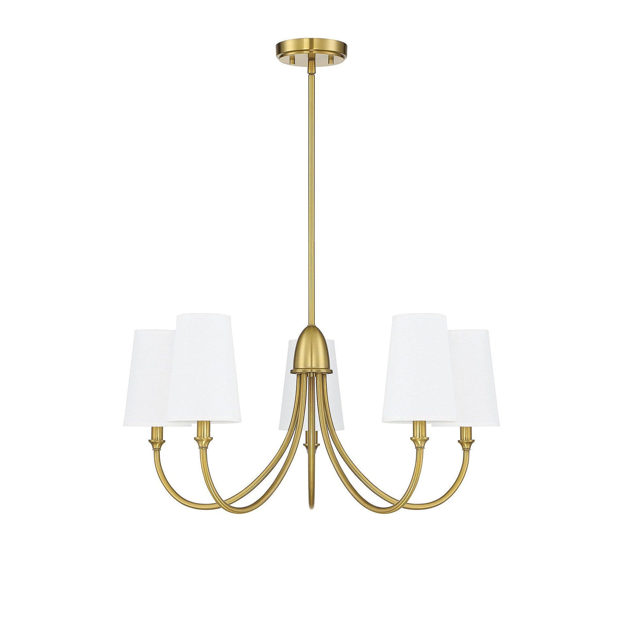 Premium Chandelier Lumin Style Vintage-Industriel en Tissu et Métal - Neutralighting
