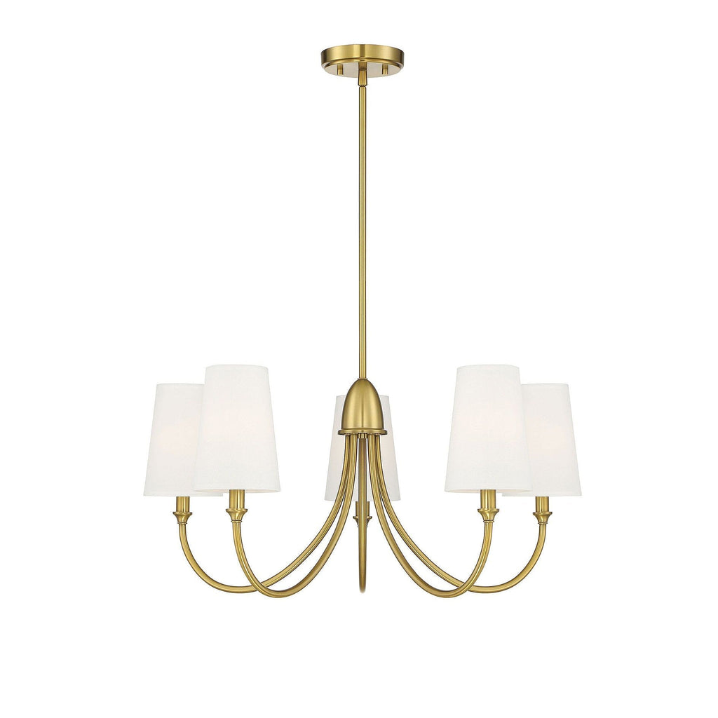 Premium Chandelier Lumin Style Vintage-Industriel en Tissu et Métal - Neutralighting