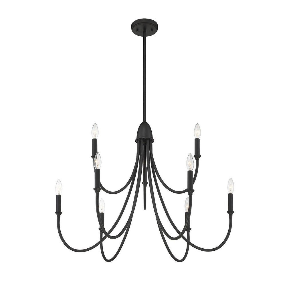 Premium Chandelier Lumin Style Vintage-Industriel en Tissu et Métal - Neutralighting