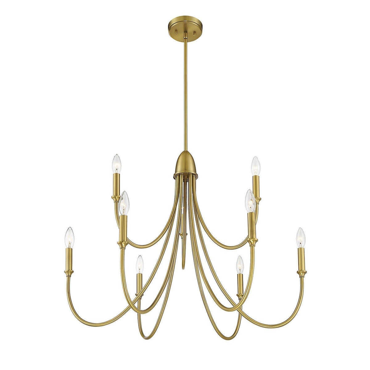 Premium Chandelier Lumin Style Vintage-Industriel en Tissu et Métal - Neutralighting