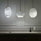 Thalia Suspension Minimaliste en Albâtre - Neutralighting