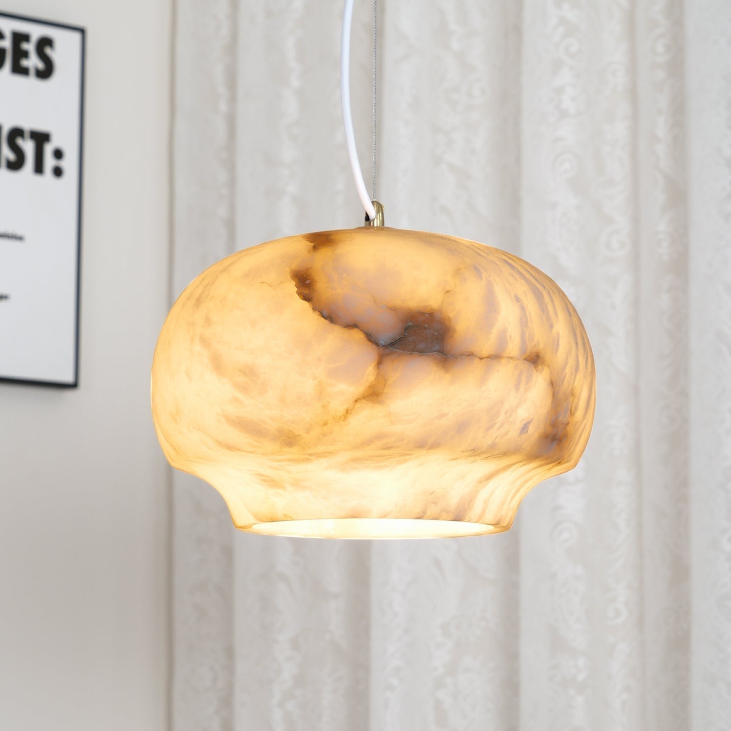Thalia Suspension Minimaliste en Albâtre - Neutralighting