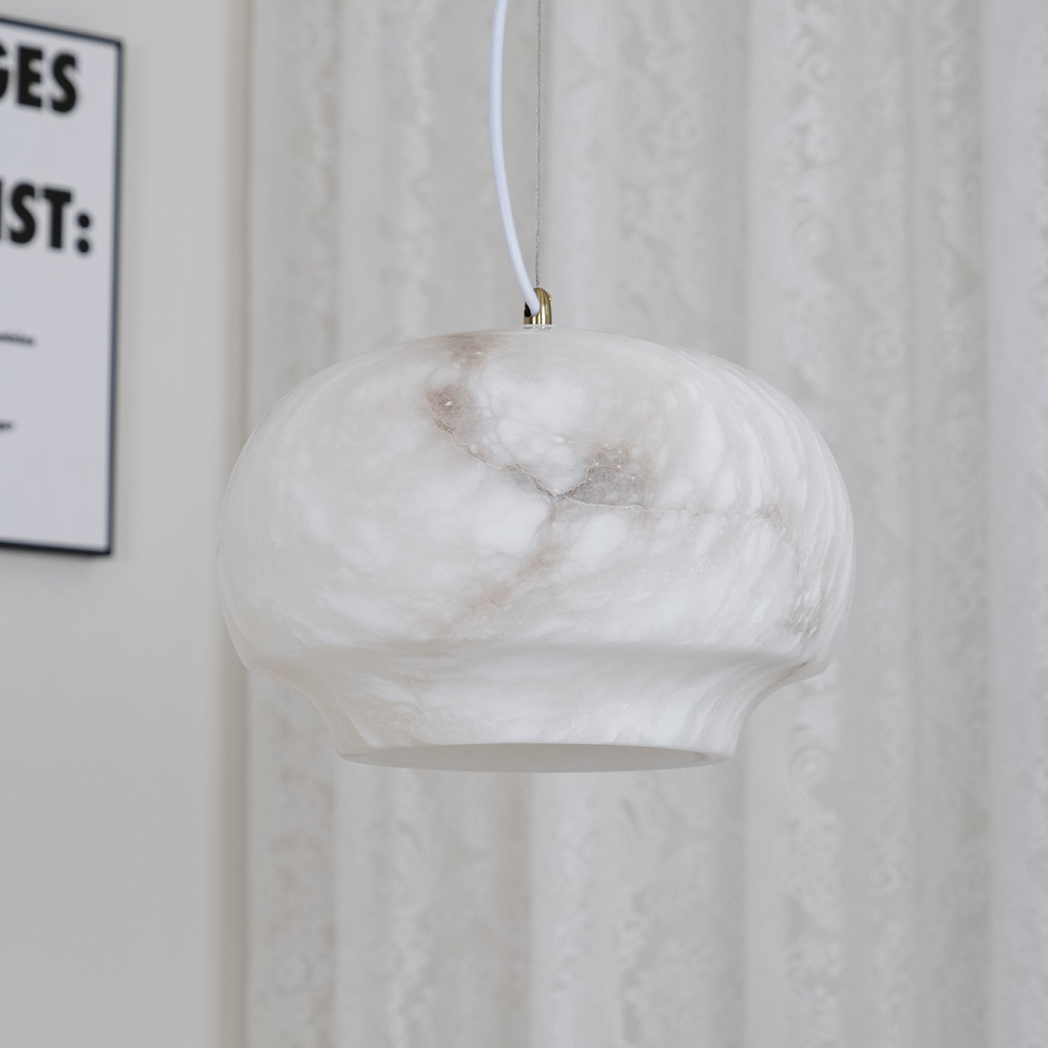 Thalia Suspension Minimaliste en Albâtre - Neutralighting