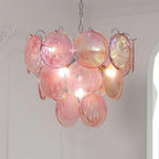 Camisa Lustre Couches de Disques en Verre Murano - Neutralighting