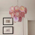 Camisa Lustre Couches de Disques en Verre Murano - Neutralighting
