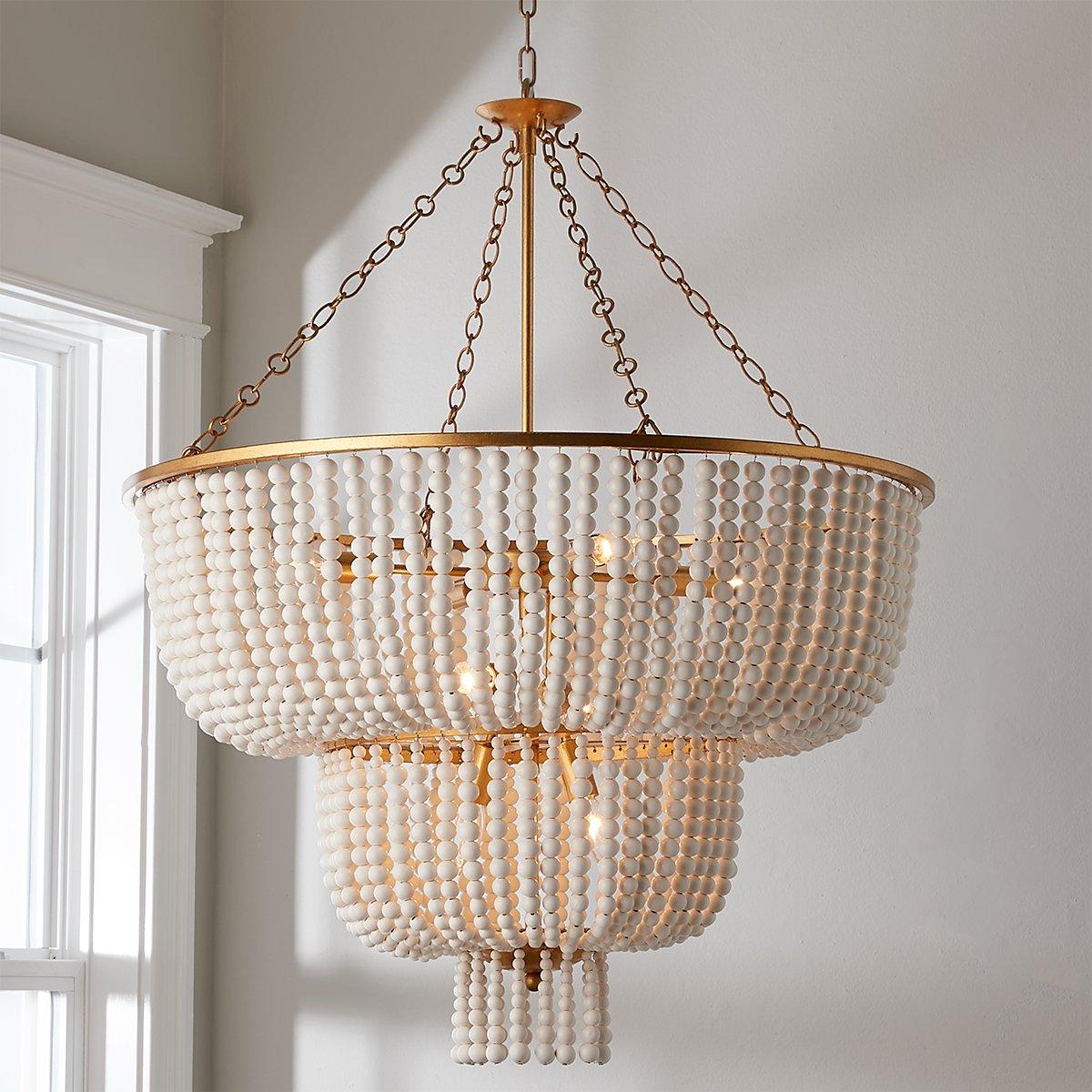 Opal Lustre en Métal et Bois de Luxe Postmoderne - Neutralighting