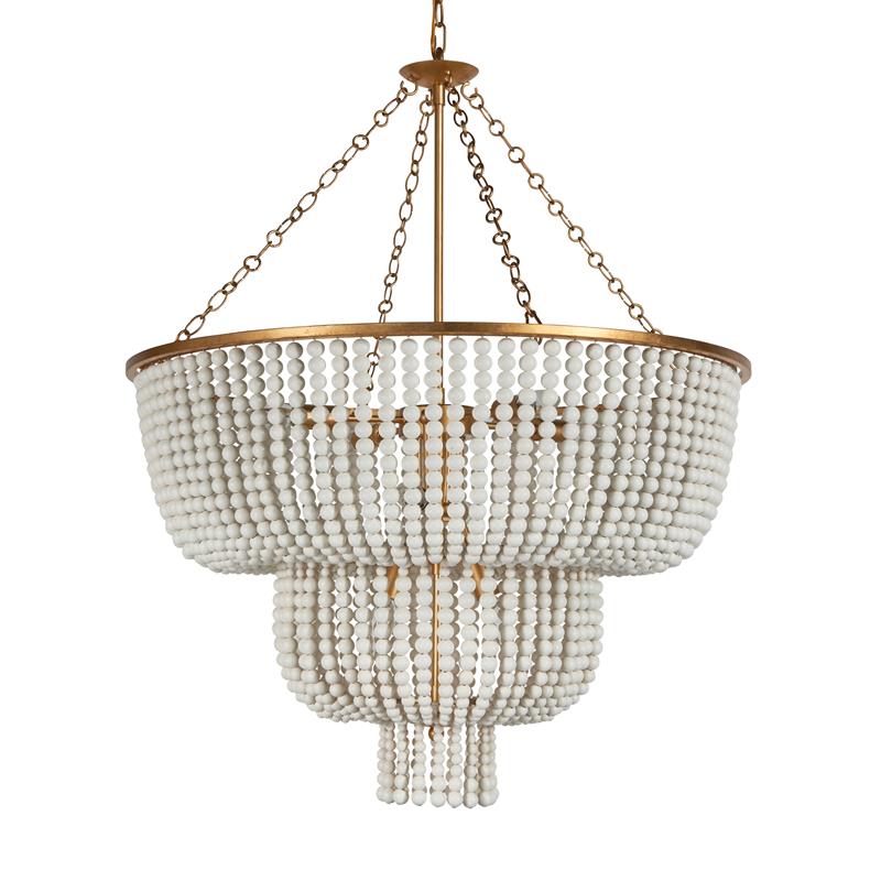 Opal Lustre en Métal et Bois de Luxe Postmoderne - Neutralighting