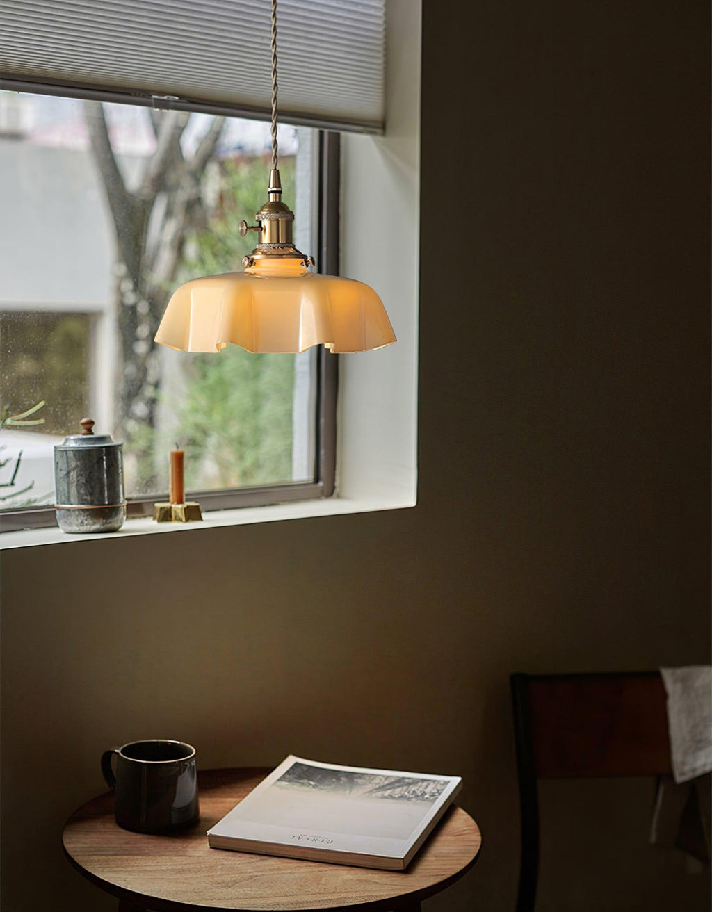 Lustra Lampe Pendante Fleur Française pour Salle à Manger - Neutralighting