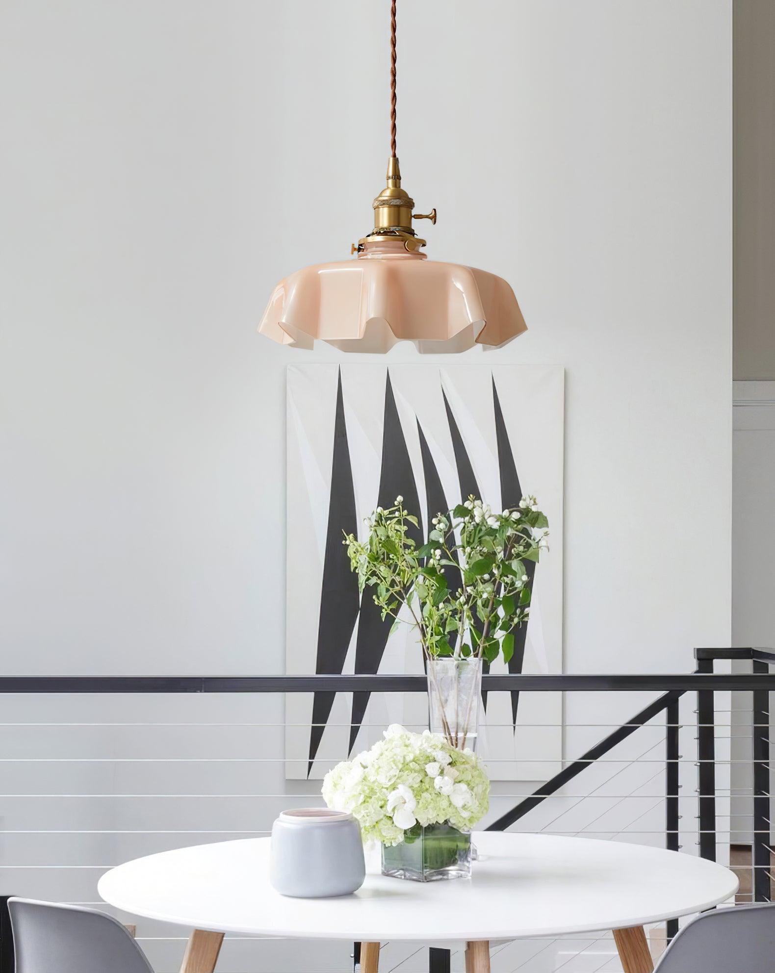 Lustra Lampe Pendante Fleur Française pour Salle à Manger - Neutralighting