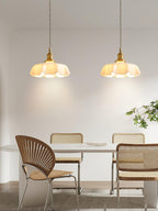 Lustra Lampe Pendante Fleur Française pour Salle à Manger - Neutralighting