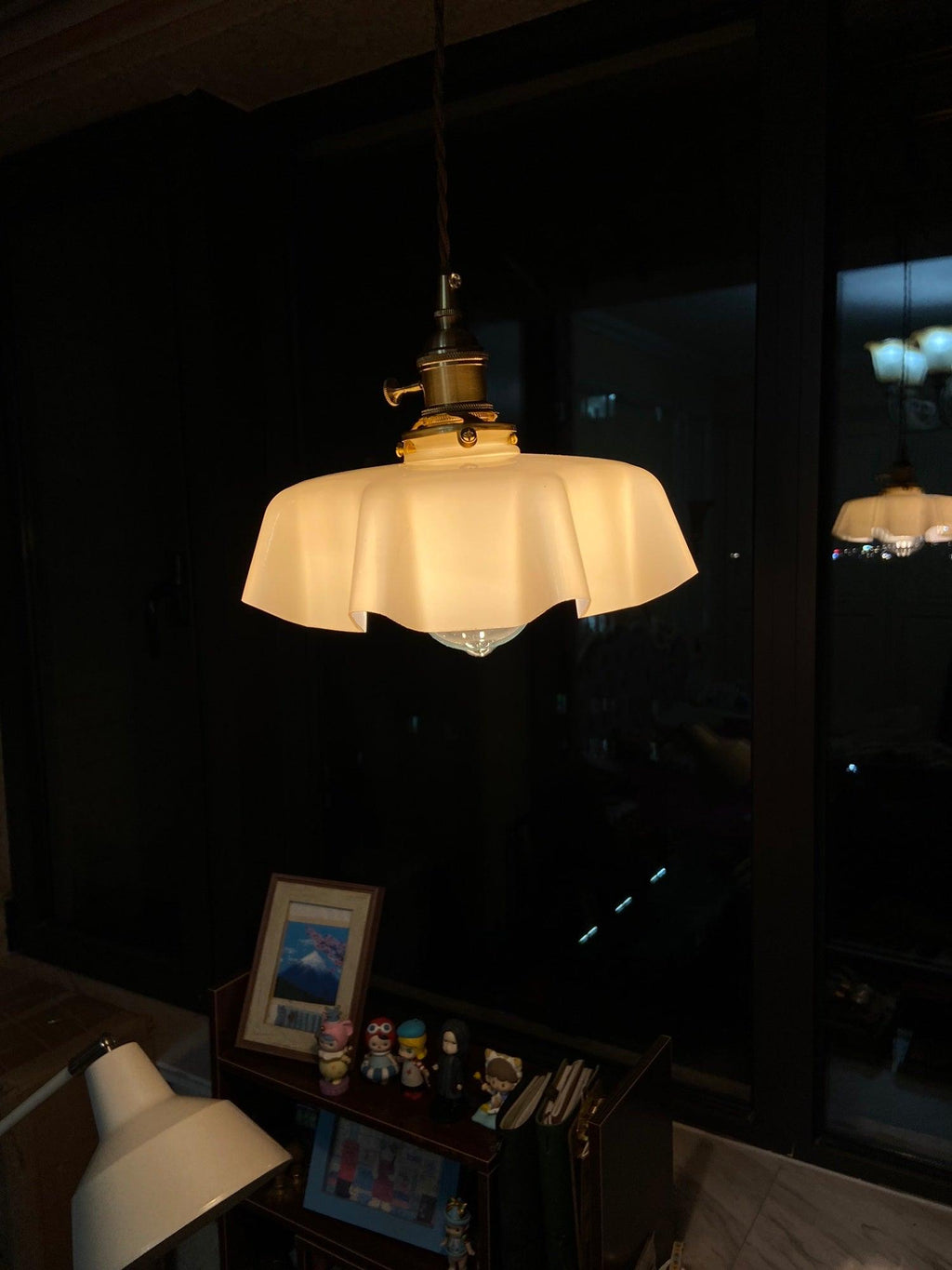 Lustra Lampe Pendante Fleur Française pour Salle à Manger - Neutralighting
