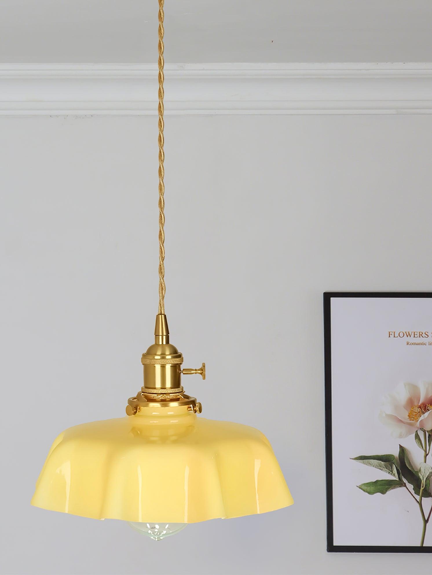 Lustra Lampe Pendante Fleur Française pour Salle à Manger - Neutralighting