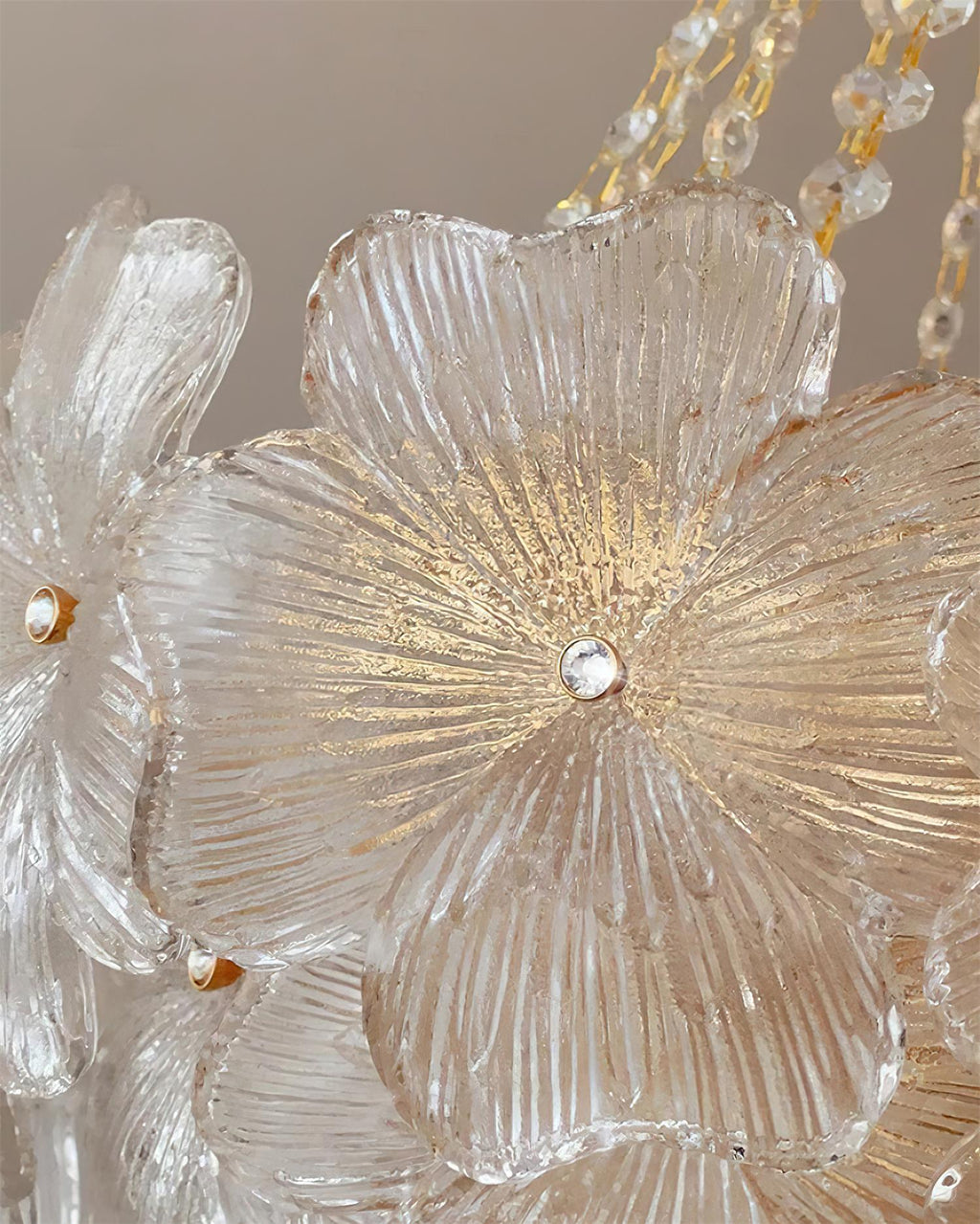 Campina Lustre Cristal Fleur Superposé - Neutralighting
