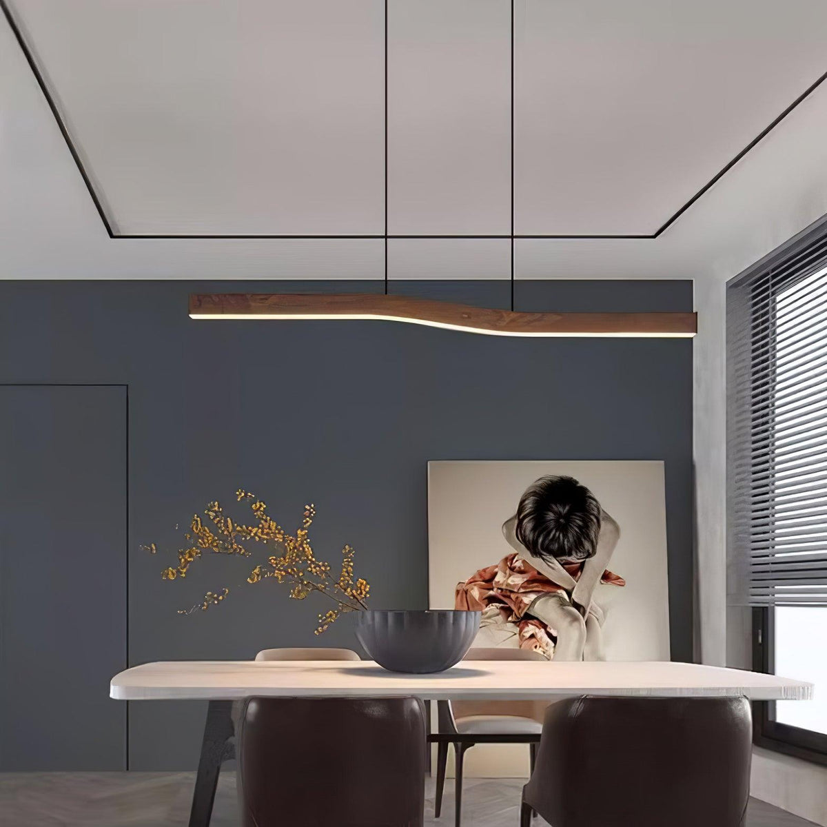 Tristan Lampe Pendante Linéaire Minimaliste - Neutralighting