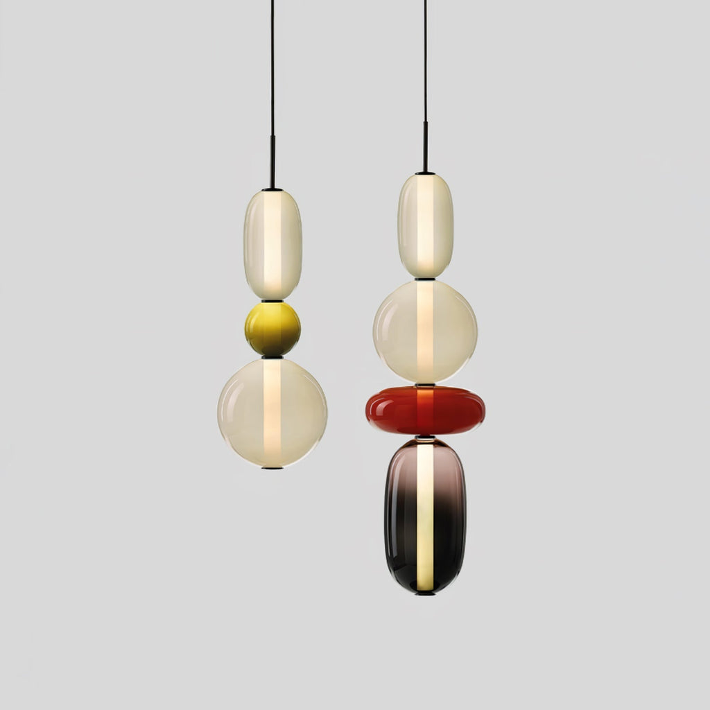 Noxic Suspension Artistique en Verre et Acrylique - Neutralighting