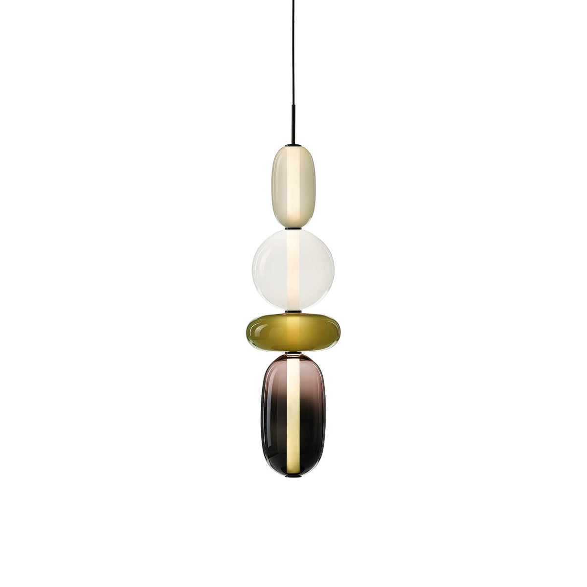 Zodore Prime Art Coloré Verre Suspension - Neutralighting