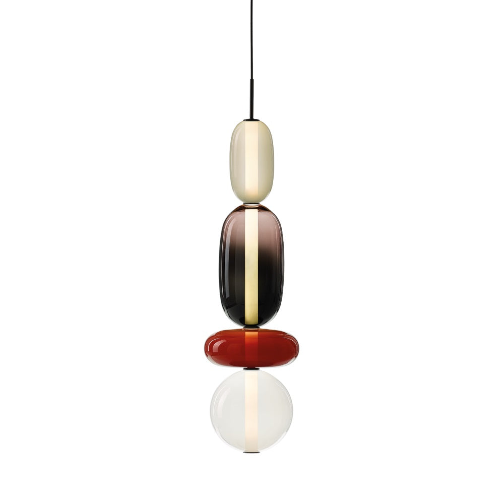 Zodore Prime Art Coloré Verre Suspension - Neutralighting