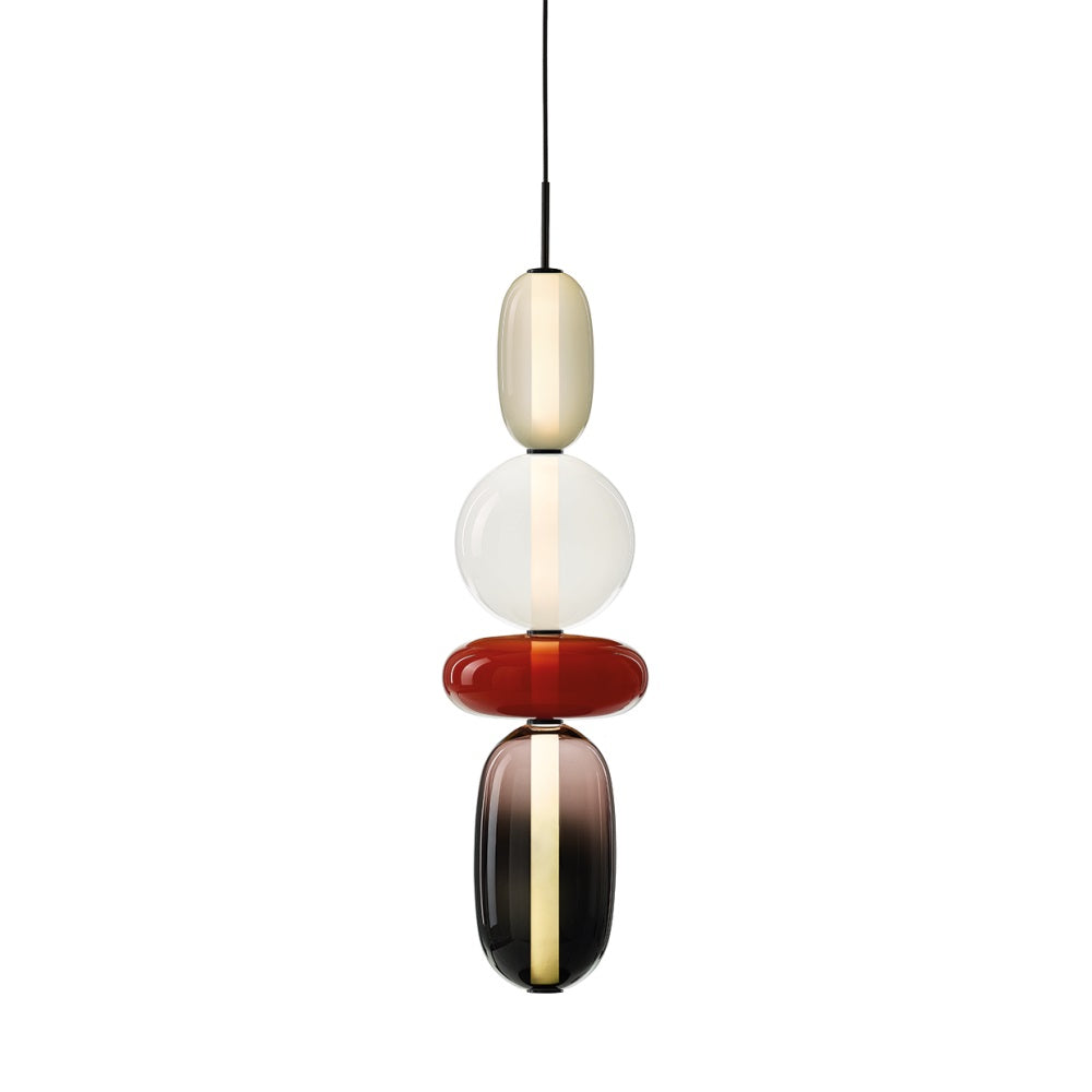 Zodore Prime Art Coloré Verre Suspension - Neutralighting