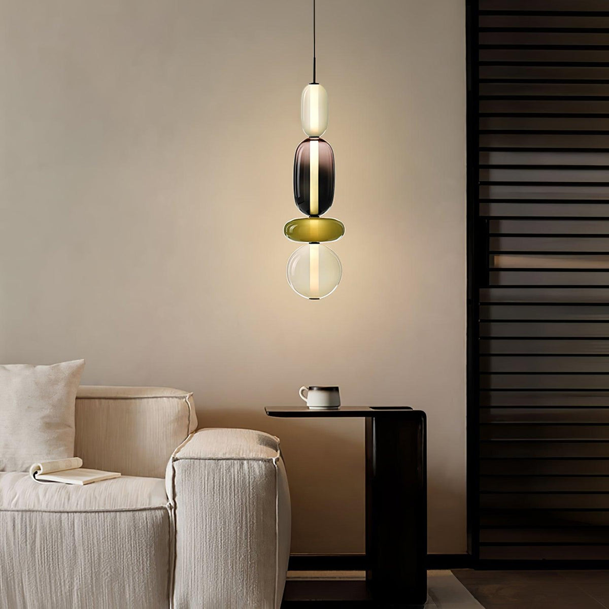 Zodore Prime Art Coloré Verre Suspension - Neutralighting
