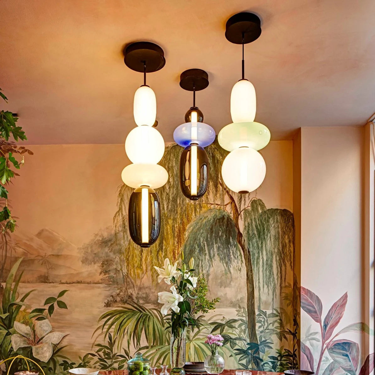 Zodore Prime Art Coloré Verre Suspension - Neutralighting