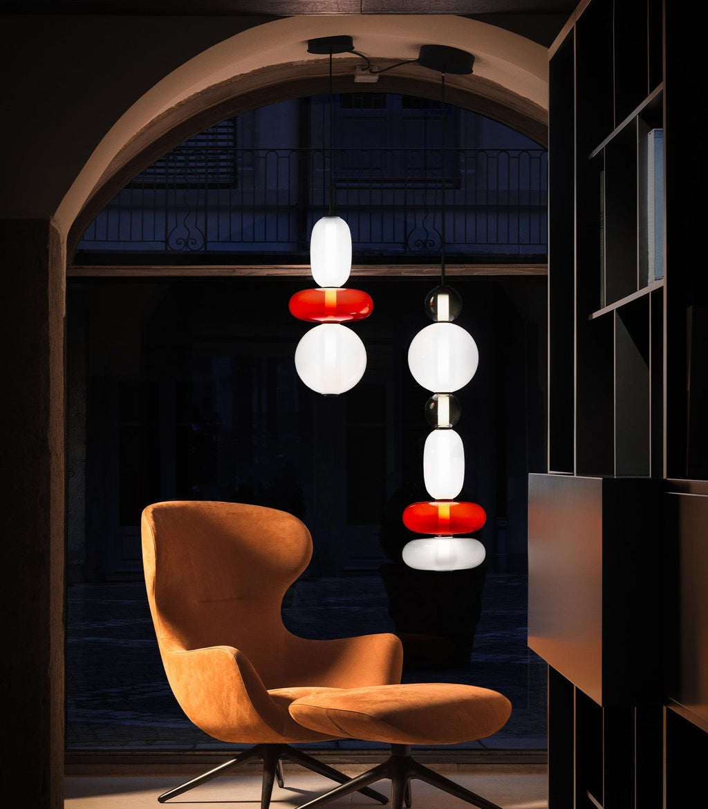 Zodore Prime Art Coloré Verre Suspension - Neutralighting