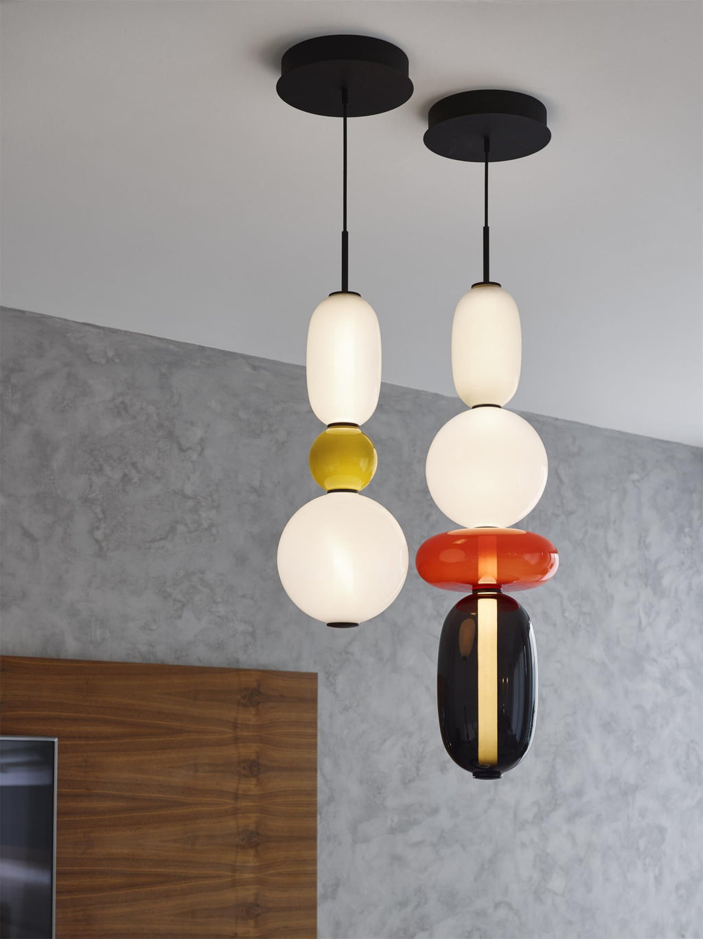 Zodore Prime Art Coloré Verre Suspension - Neutralighting