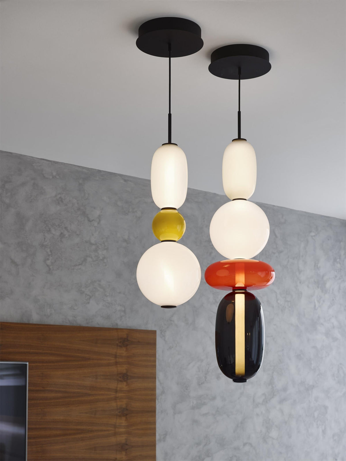 Zodore Prime Art Coloré Verre Suspension - Neutralighting