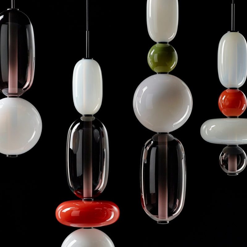 Zodore Prime Art Coloré Verre Suspension - Neutralighting