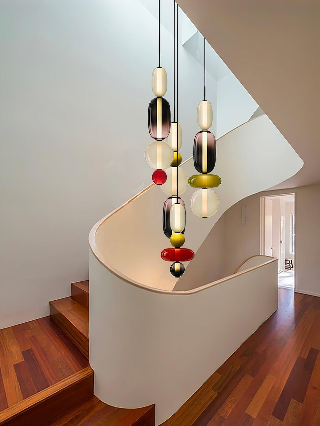 Noxic Suspension Artistique en Verre et Acrylique - Neutralighting