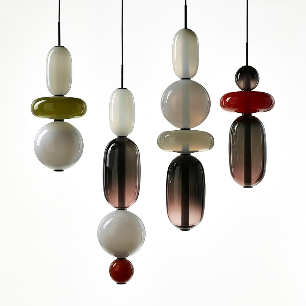 Noxic Suspension Artistique en Verre et Acrylique - Neutralighting