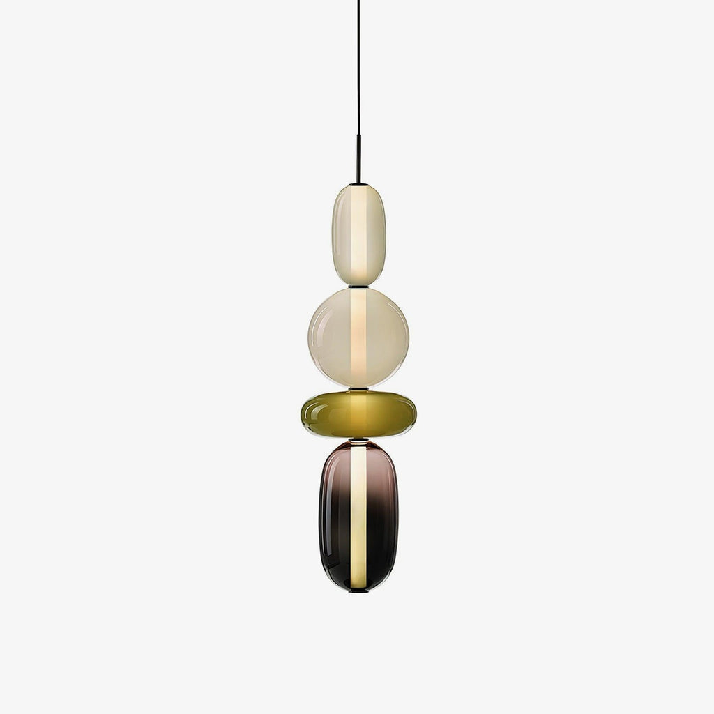 Orba Lampe Pendante en Verre Cristallisé - Neutralighting