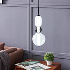Orba Lampe Pendante en Verre Cristallisé - Neutralighting