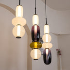 Orba Lampe Pendante en Verre Cristallisé - Neutralighting
