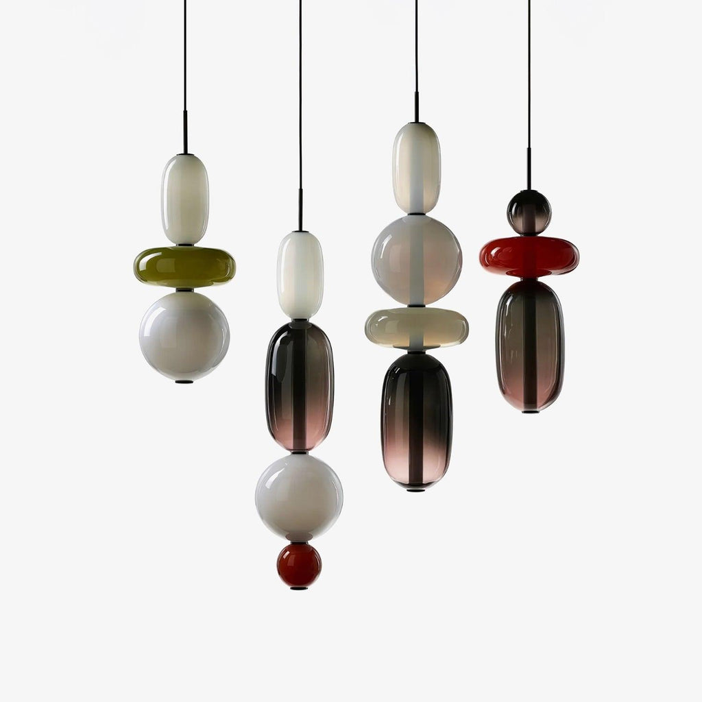 Noxic Suspension Artistique en Verre et Acrylique - Neutralighting