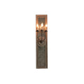 Phasis Applique Murale en Métal Vintage à 3 Lumières avec Miroir Élégance - Neutralighting