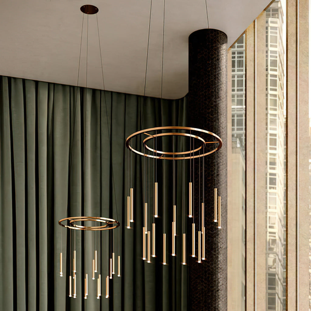 Quint Lustre en Laiton et Acrylique Minimaliste Moderne - Neutralighting