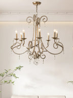 Elysara Crystal Bougie Lustre - Neutralighting