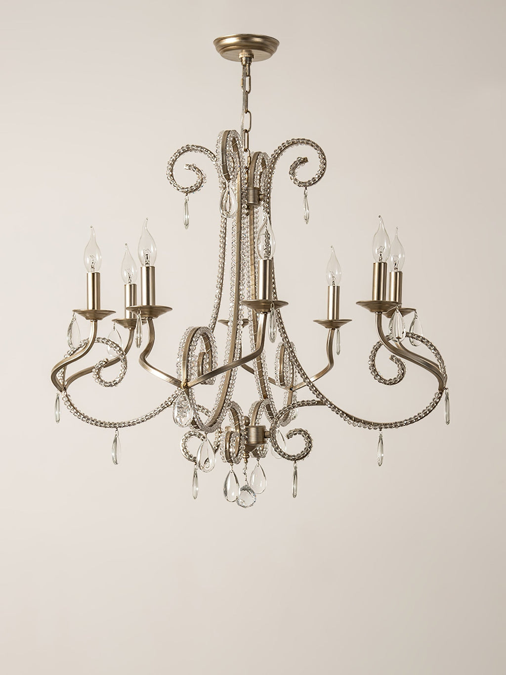 Elysara Crystal Bougie Lustre - Neutralighting