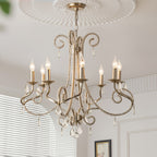 Elysara Crystal Bougie Lustre - Neutralighting