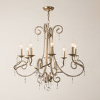 Elysara Crystal Bougie Lustre - Neutralighting