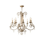 Elysara Crystal Bougie Lustre - Neutralighting